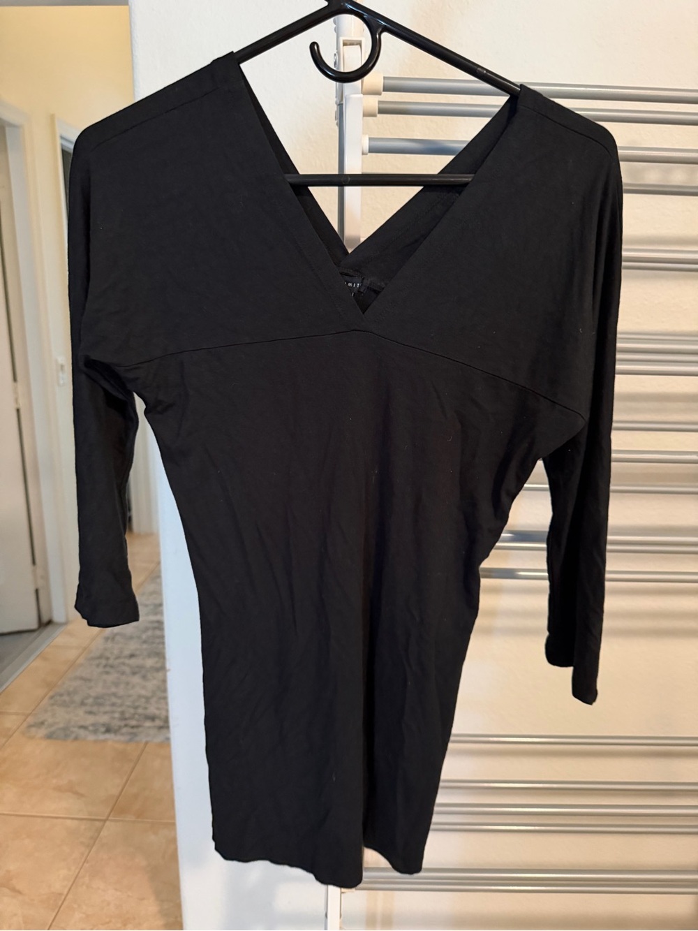 The Limited Black V-Neck Long Sleeve Tunic
